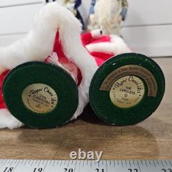 The Carolers Lot Of 10 Vtg Christmas Figures Santa Mrs Claus Decor Byers Choice