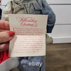 The Carolers Lot Of 10 Vtg Christmas Figures Santa Mrs Claus Decor Byers Choice