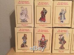 The International Santa Claus Collection Large Lot Of 19 Figures Christmas 1990s