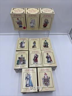 The International Santa Claus Collection Lot Of 11 In Boxes Vintage 1990's