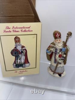 The International Santa Claus Collection Lot Of 11 In Boxes Vintage 1990's