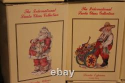 The International Santa Claus Collection Lot Of 16 Christmas Figures