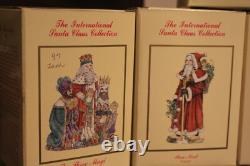 The International Santa Claus Collection Lot Of 16 Christmas Figures