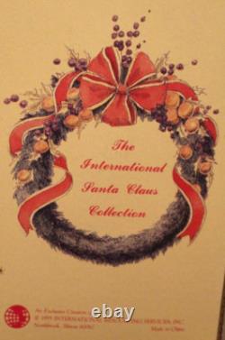 The International Santa Claus Collection Lot Of 16 Christmas Figures