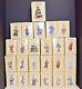 The International Santa Claus Collection Lot Of 24 Figurines