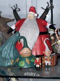 The Nightmare Before Christmas Santa Claus Diamond Select Elfs Figure 9 PC LOT