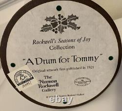 The Norman Rockwell Gallery Rockwell Season's Of Joy A Drum For Tommy Trust Ed