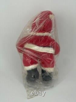 The Rushton vintage Coke Cola Santa Claus doll New Old Stock Mid Century