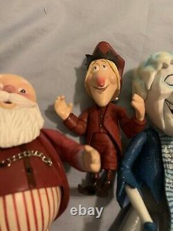 The YEAR WITHOUT A SANTA CLAUS Snow Miser(3), Jangle, And Santa