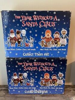 The Year Without A Santa Claus 2 Pc Set Snow Miser Heat Miser Media Play