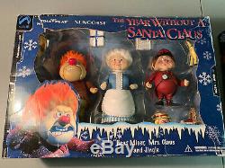 The Year Without A Santa Claus 2 sets! Heat Snow Miser Jingle Jangle Palisades