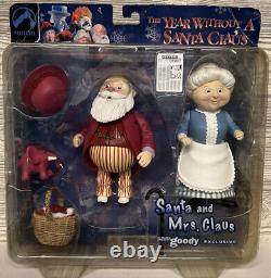 The Year Without A Santa Claus And Mrs Claus Sam Goody Exclusive 2002 NEW HTF