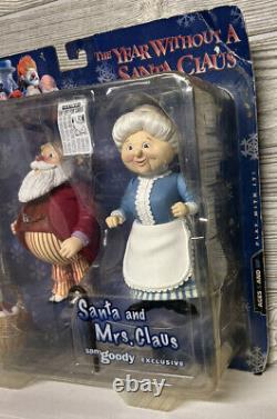 The Year Without A Santa Claus And Mrs Claus Sam Goody Exclusive 2002 NEW HTF