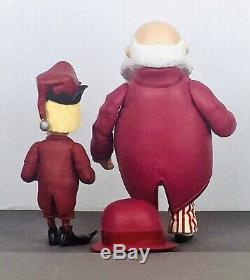The Year Without A Santa Claus, Civilian Santa, Snow Miser, Jangle, Figures, Used