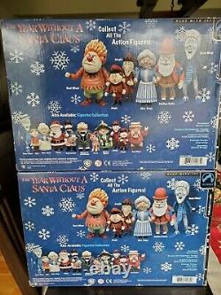 The Year Without A Santa Claus Figure Box Set Snow Miser Heat Miser Santa