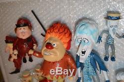 The Year Without A Santa Claus Figure Lot Loose Mint Heat Miser Jingle Jangle