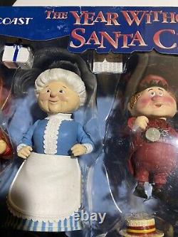 The Year Without A Santa Claus Figure Set. Heat Miser, Mrs Claus and Jingle