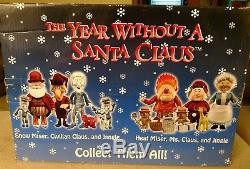 The Year Without A Santa Claus Figures. Neca Excellent 11 Piece Set Complete