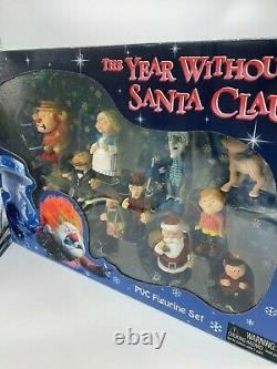 The Year Without A Santa Claus PVC Figure Set Rankin Bass IOB