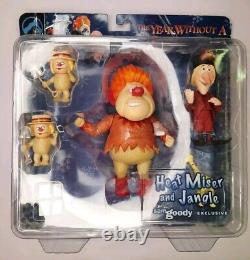 The Year Without a Santa Claus Heat Miser w Jangle Bell Sam Goody Figures OPENED