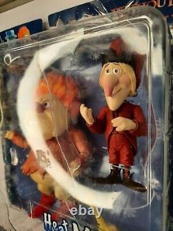 The Year Without a Santa Claus Heat Miser w Jangle Bell Sam Goody Figures OPENED