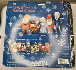 The Year Without a Santa Claus Heat Miser w Jangle Bell Sam Goody Figures OPENED