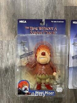 The Year Without a Santa Claus Heat & Snow Miser Figure 7 sealed BUNDLE L@@K