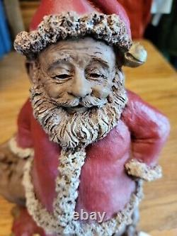 Thomas F Clark Rare Santa Claus Figure Cairn Studio 1986 Coa Tag Xmas 9.5 Gnome