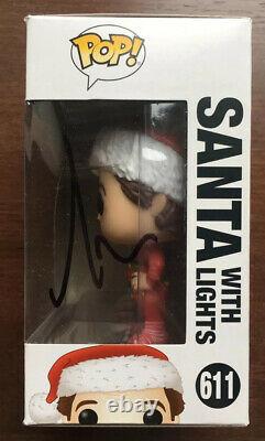 Tim Allen Signed The Santa Clause Funko Pop 611 Figure Santa With Lights! Rare