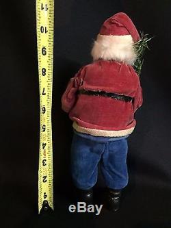 Title EARLY GERMAN SANTA CLAUS COMPOSITION CANDY CONTAINER