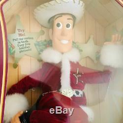Toy Story Woody Santa Claus Holiday hero series Figure MATTLY Christmas Preowned