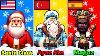 Unique Santa Claus Figures In Different Countries