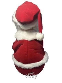 VTG Rare Animated Story Telling Santa Claus 17'Twas The Night Before Xmas