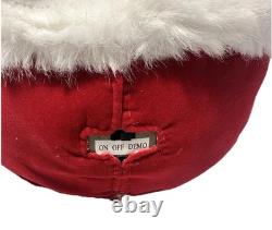 VTG Rare Animated Story Telling Santa Claus 17'Twas The Night Before Xmas