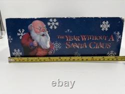 VTG Year Without A Santa 2002 Palisades Set Sealed, Box Shows Some Wear Edges