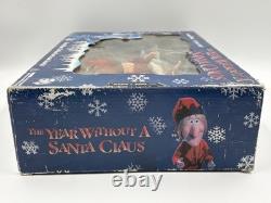 VTG Year Without A Santa 2002 Palisades Set Sealed, Box Shows Some Wear Edges