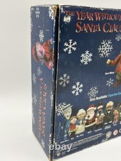 VTG Year Without A Santa 2002 Palisades Set Sealed, Box Shows Some Wear Edges
