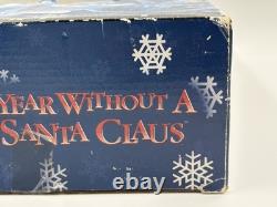 VTG Year Without A Santa 2002 Palisades Set Sealed, Box Shows Some Wear Edges