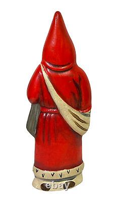 Vaillancourt 1994 Country Home Santa's Club 5.5 Figure Red Coat Toy Bag C46 VFA