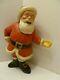 Vintage 13 Inch Paper-mache Santa Claus Thought To Be A Store Display Piece