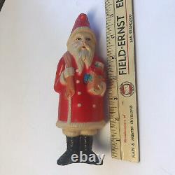 Vintage 1930s Celluloid Santa Claus Christmas Figure Made In USA