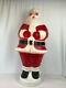 Vintage 1960's Christmas Santa Claus Blow Mold # 975 By Beco Products Free Ship