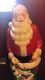 Vintage 1968 Rare Empire 46 Illuminated Santa Claus Giant Blow Mold Christmas