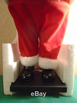 Vintage 1988 Telco Motionette Animated Electric 24Santa Claus- NEW