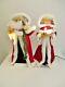 Vintage 1997 Telco Motionettes 24 Animated Christmas Figures Santa & Mrs Claus