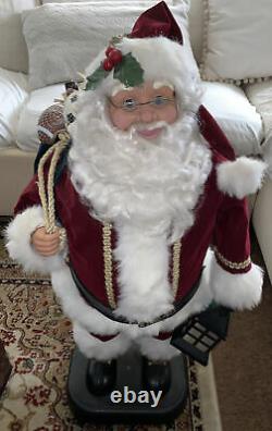 Vintage 1998 Christmas Animated Santa Claus by Holiday Creations Tested