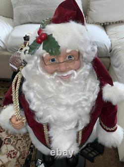 Vintage 1998 Christmas Animated Santa Claus by Holiday Creations Tested