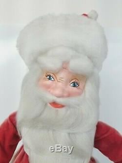 Vintage 27 Mechanical Santa Claus Store Display Window Animated Harold Gale