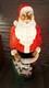 Vintage 46 Empire Santa Claus Blow Mold Light Plastic Yard Decororation Works