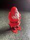 Vintage 50's Reliable Hard Plastic Santa Claus Snowshoes Candy Container